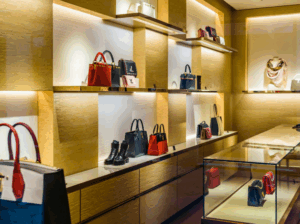 retail display fixture women accessories